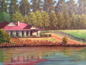 Corporate House - Margaret River Vineyards Estate Painting