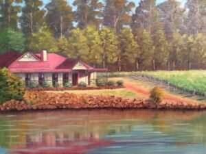 Corporate House - Margaret River Vineyards Estate Painting