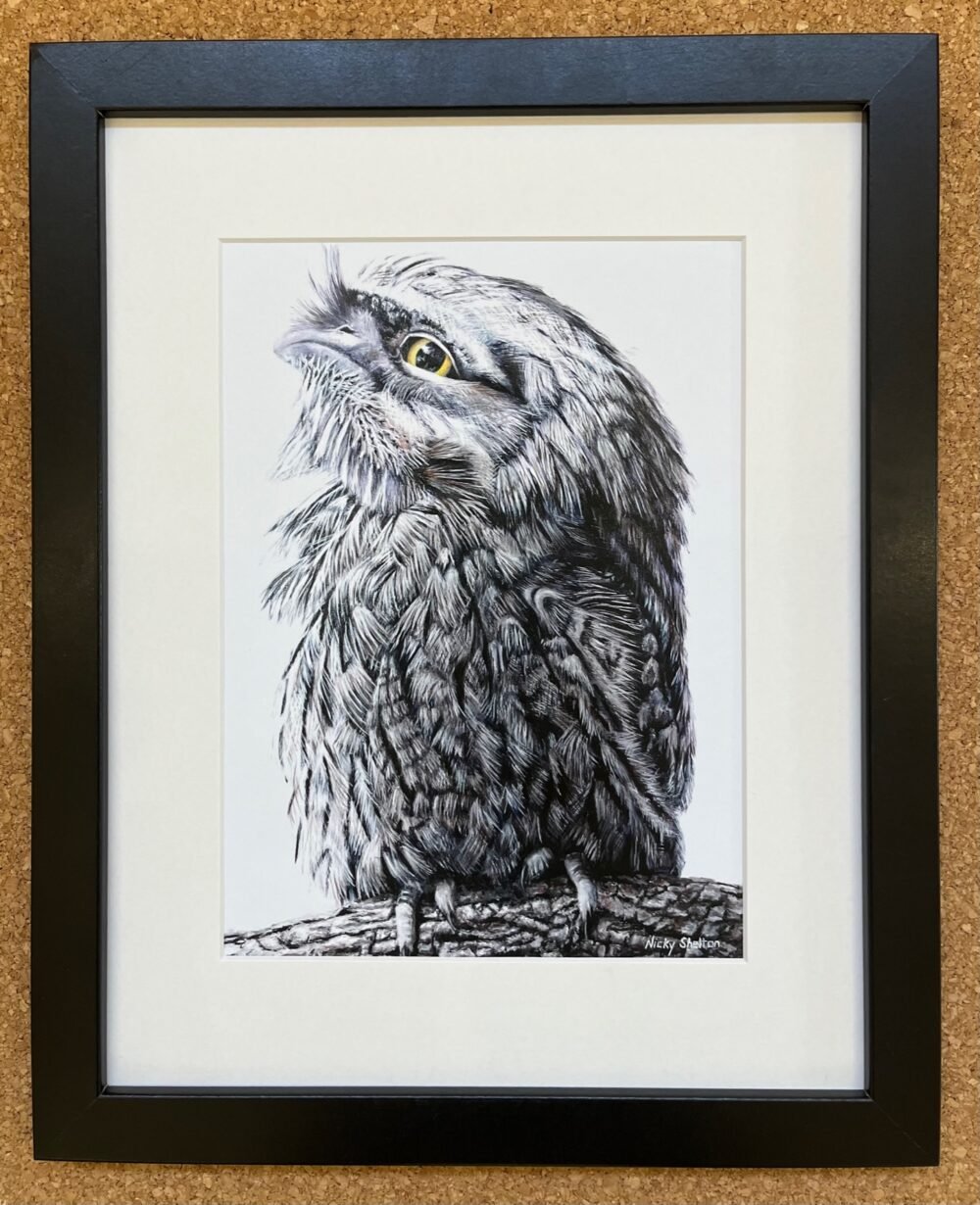 Murphy the Optimist - Black Frame