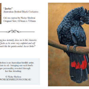 "Jacko" - Individual Greeting Card