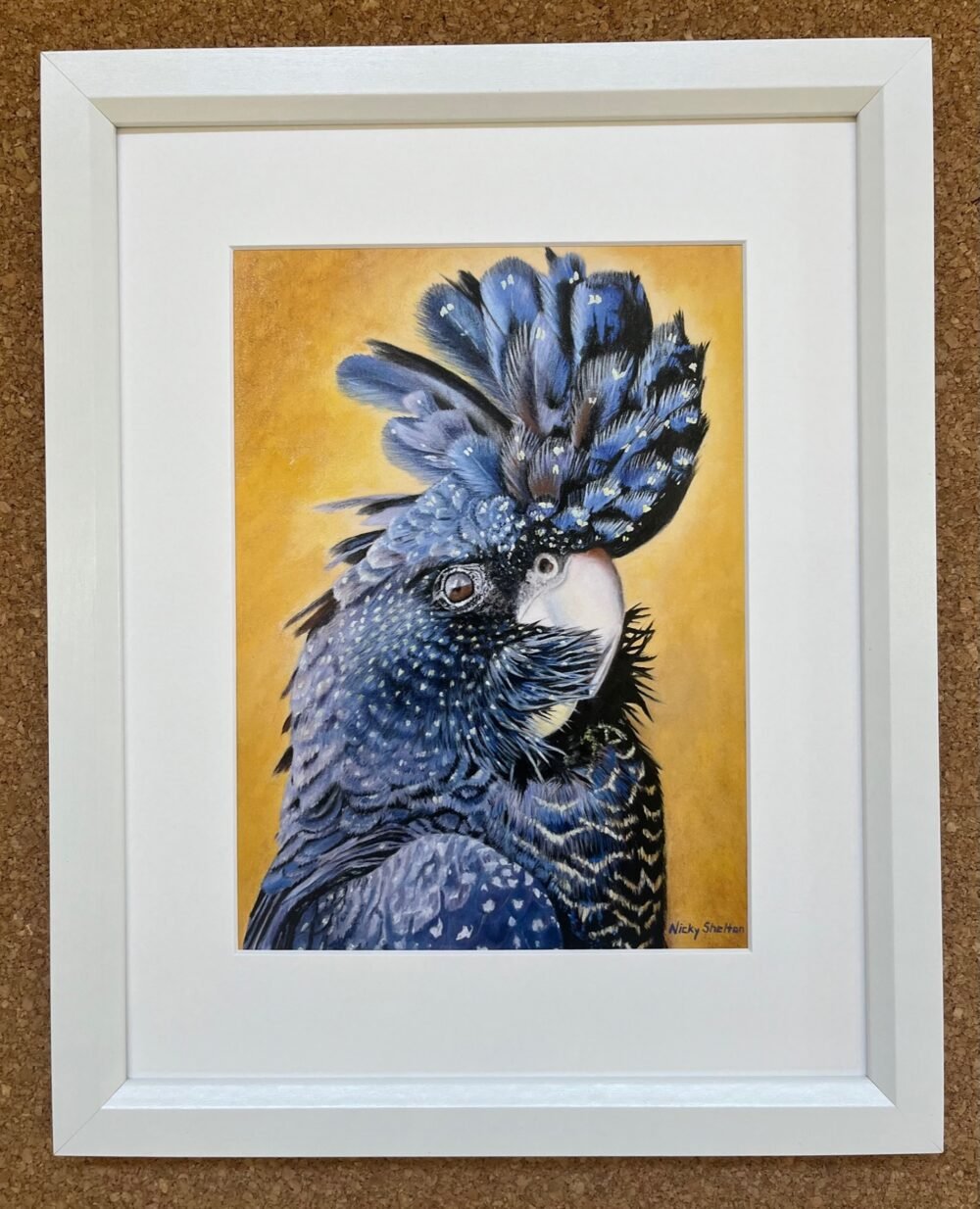 Magnificus - Print in White Frame