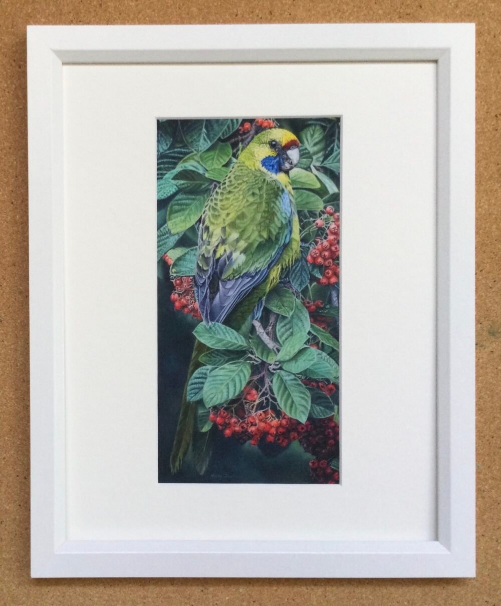 Theo - Print in White Frame